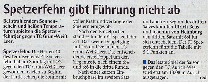 Spetz Tennis 090619